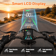 thumbnail image 6 of Teen Electric Bike, 750 & 1000W Motor 20+MPH Speed, 48V 15.6AH Removable Battery, 60 Miles Range, 16×4 Fat Tire Full Suspension E-bike with 3 Speed Assist UL2849, 6 of 8