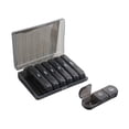 thumbnail image 1 of Hyasfey Weekly Pill Organizer Storage Box Food Grade BPA Free Large Capacity Multiple Compartments Dustproof Portable Travel Pill Box, 1 of 7