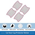 thumbnail image 4 of Unique Bargains Car Door Handle Protector Anti-scratch 8x10cm Auto Door Handle Protective Film White,Pink 4 Pcs, 4 of 6