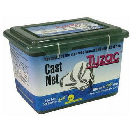 UPC: 0042621112540 | Betts CM4-I Tyzac Clear Mesh 4 3/4Lb 3/8 Fishing Cast Net