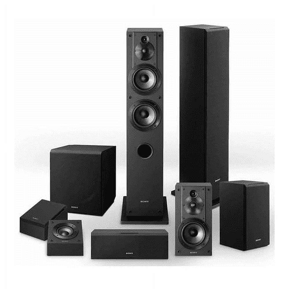 Sony SSCS3 3-Way Speaker 145 Watt Continuous Power Floor-Standing, Black