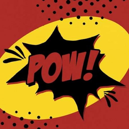 Pow Canvas Art - An