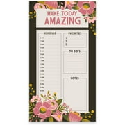 Primitives by Kathy Make Today Amazing Daily Planner Large Notepad | To-Do, Priorities, Schedule, Notes | 5.25" x 9.50"