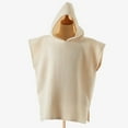 thumbnail image 2 of Soft Hooded Baby Poncho Towel Muslin Bath Robe for Toddler Kids Beach Swim Cover Up, 2 of 3