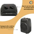 thumbnail image 5 of Comfort Zone CZ442 Ceramic Electric Portable Heater, Black, 5 of 11