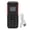 Black Red, variant on Unlocked Mini Mobile Phone 0.66 inch Screen Small Basic Cell Phone Dual Sim Standby 2G GSM Pocket Portable Handset for Elderly Kids, White