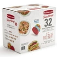 thumbnail image 5 of Rubbermaid TakeAlongs Food Storage Containers, Ruby, 32-Piece Lunch and Meal Prep Set, 5 of 5