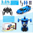 thumbnail image 5 of Remote Control Car - Transform Robot RC Cars, Toys for Ages 5-7, Kids Toys, 4 Year Old Boy Toys, Toys for 3 4 5 6 7 8 10 12 Years Old Boy, Gifts for Boys Kids Toddlers Birthday, 5 of 6