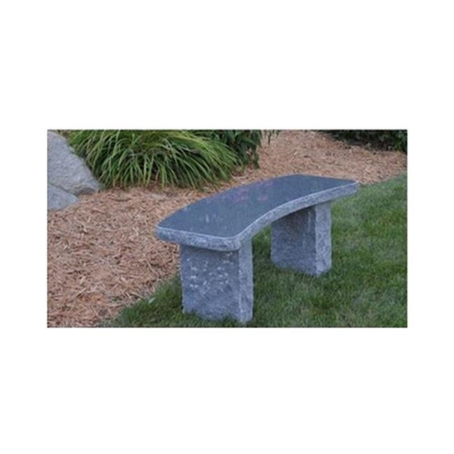 Stone Age Creations Be Gr 5c Curved Granite Bench 44 Gold