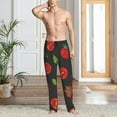 thumbnail image 6 of Lsque Tomatoes1 Print Men's Pajama Pants, Lounge Pant - Comfortable Home Wear,Elastic Waistband, Stylish Design-Small, 6 of 9