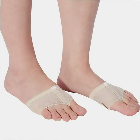 Breathable Anti-slip Dance Foot Thongs, Lyrical Ballet Belly Dance Foot Thongs Dance Paw Pad Shoes Half Sole Fitness Accessory [M]