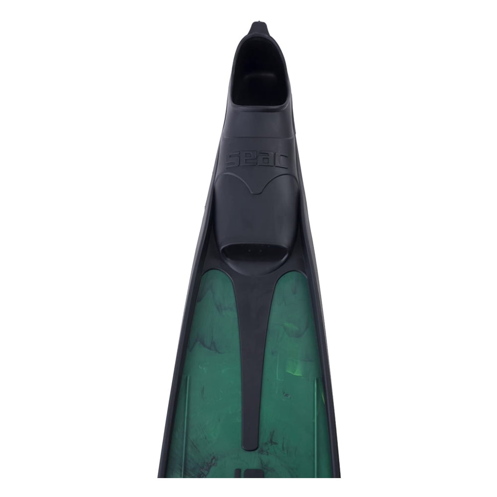 SEAC Shout Swim Fins for Scuba Diving and More, Size 9.5 to 10, Green