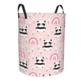 thumbnail image 2 of Balery Cute Cartoon Panda Round Laundry Basket with Handles Waterproof Freestanding Laundry Hamper for Clothes Toys in the Dorm and Family-, 2 of 8