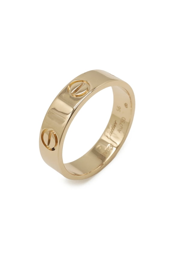 Pre-Owned Cartier Love Ring, 18K Pink Gold, Wedding Size #56 (approx. Japanese size 1), B4084800