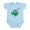Sky Blue, variant on CafePress - Phagocytosis Infant Bodysuit - Baby Light Bodysuit, Size Newborn - 24 Months