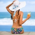 thumbnail image 5 of Easter Font Detachable Sponge Adjustable Strap Bikini Set Two-Pack Swimsuit for Women, 5 of 6