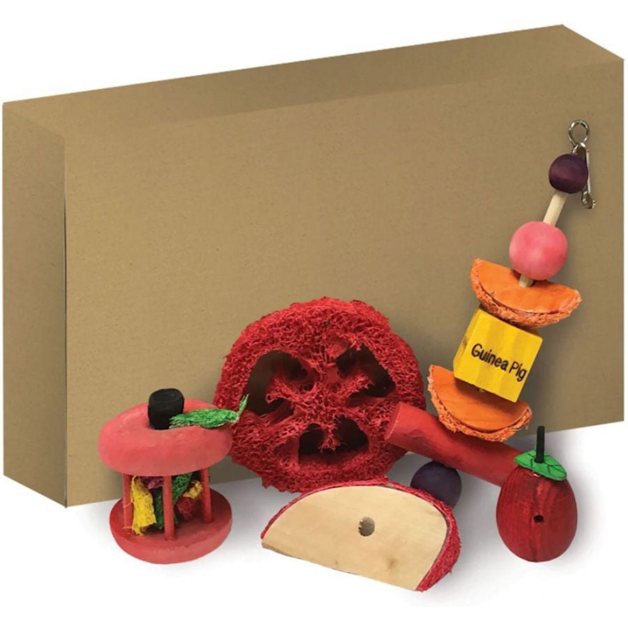 Kaytee Chew & Treat Toy Assortment for Guinea Pigs [Small Pet, Chews & Licks] 1 count