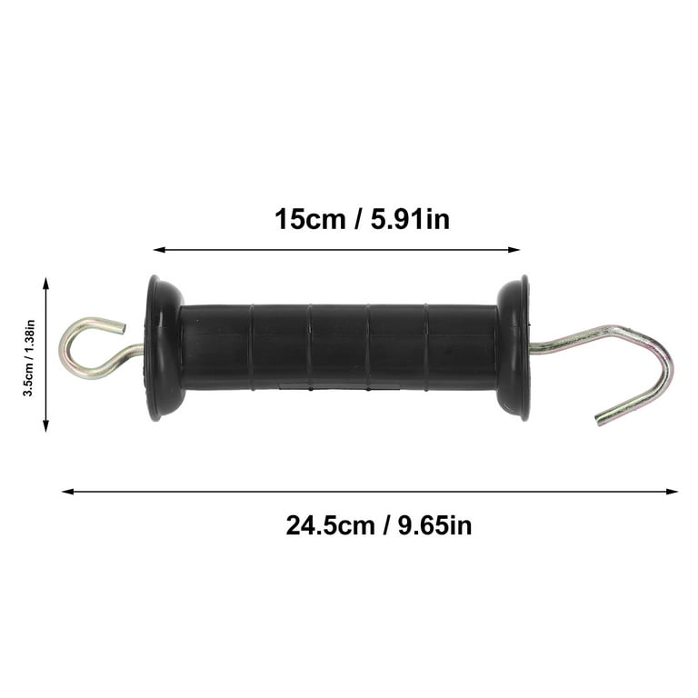 Electric Fence Gate Handle, 5Pcs Insulated Gate Grip Bar with