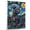 American Staffordshire Terrier, variant on Hudo Starry Night Wirehaired Pointing Griffon Canvas Print - Van Gogh Inspired Dog Poster Wall Art Decor