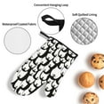 thumbnail image 3 of Fotbe Cartoon Penguin for 4Pcs Oven Mitts and Pot Holders, 500℉ Heat Resistant Oven Mitts , Non-Slip Silicone Surface Safe for Baking, Cooking, BBQ, 3 of 6
