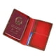 thumbnail image 1 of Cartera de Monedero de s de Identificación Bolsa de Porta rojo Baoblaze Titular de pasaporte para hombres, 1 of 7