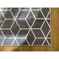 thumbnail image 4 of Tapete Decorativo Osmo Grey - 200 x 300 cm - Alfombra Grande Saffron Looms, 4 of 5