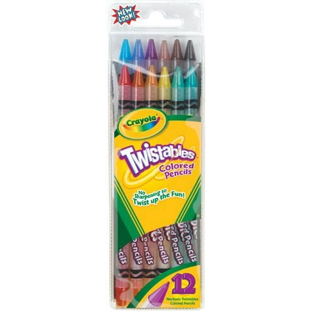 Crayola Twistable Colored Pencils, 12 Count