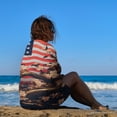 thumbnail image 3 of Independence Day Of The United States Flag Beach Towel, Microfiber Beach TowelsAbsorbent, Compact, Beach Blanket, Lightweight Towel for The Swimming, 3 of 7