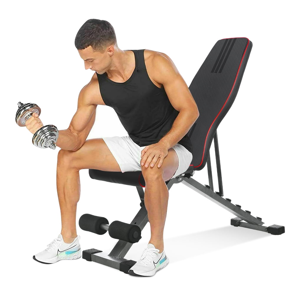 Details about   Adjustable Weight Bench Incline Decline Foldable Full Body Workout Gym Exercise 