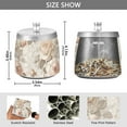 thumbnail image 2 of Yayeee Ashtray with Lid for Cigarette Smokeless Stainless Steel Home Ash Holder, Lace and Floral, 2 of 7
