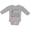 AC-Heather Grey, variant on Inktastic My Aunt in Florida Loves Me Boys or Girls Long Sleeve Baby Bodysuit