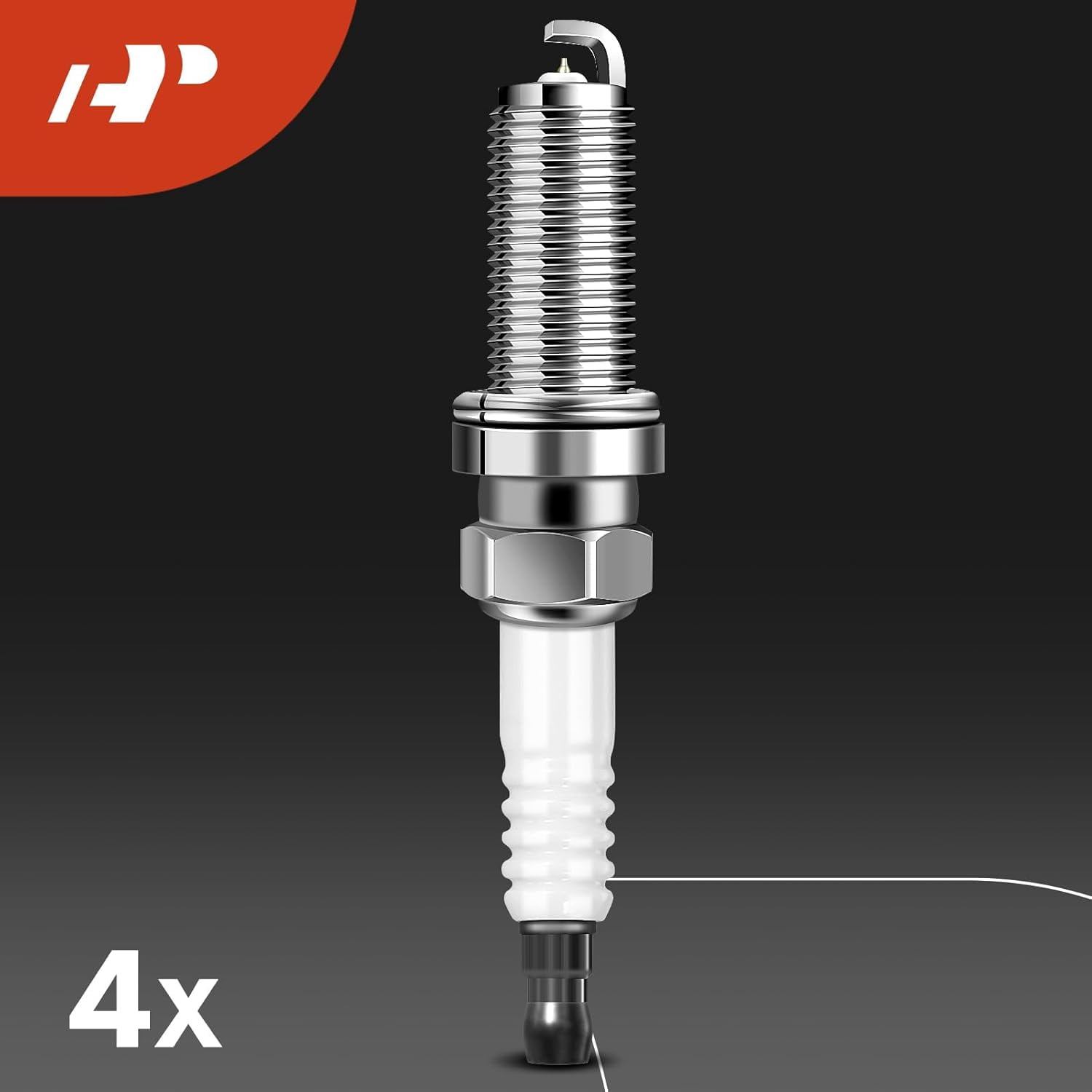 A-Premium Set of 4 Ignition Coil Pack and Iridium Spark Plugs Compatible with Subaru Forester 2011-2012 2.5L, Impreza 2012 2.0L, Replace# 22433AA630, NGK93501
