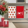 thumbnail image 6 of &nbsp;SOME THING Red Heart Love Valentine''s Day Kitchen Towels Dish Towels, 18x26 Inch Farmhouse Anniversary Wedding Decoration Hand Towels Set of 2, 6 of 6