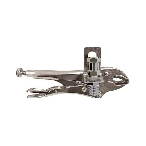 Vise Grip Antenna Mount with SO239 Stud - CB & Ham Radio - Accessories Unlimited AUCB39 - 3/8-24 Thread Base - Easy Slip-Seater