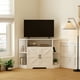 thumbnail image 5 of Mueble de esquina TV soporte para consola de TV de 55", 5 of 6
