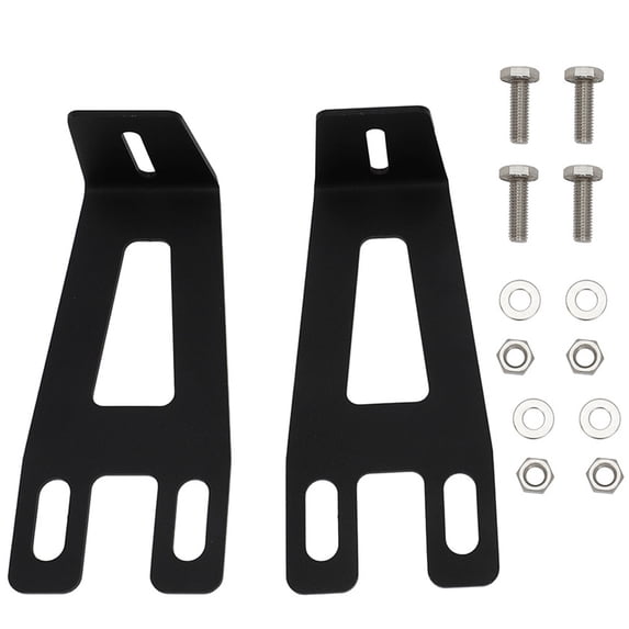 CCIYU Fog Light Mount Fit for For Dodge Ram 2500/3500 2003-2017 Fog Light Hidden Bumper Bracket Kits Mounting Brackets LED Pod Light