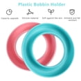 thumbnail image 3 of CUITING 2 Pcs Sewing Machine Bobbin Organizer Bobbins Ring Saver Plastic Bobbin Holder, 3 of 6