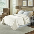 Serta MicroFleece Electric Heated Blanket, Full, OffWhite