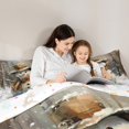 thumbnail image 5 of Feelyou Kawaii Snowman 01, Winter Snowflake Twin Comforter Sets, Christmas Holiday Reversible Bedding Set, Breathable Home Decor,2 Pieces, 5 of 8