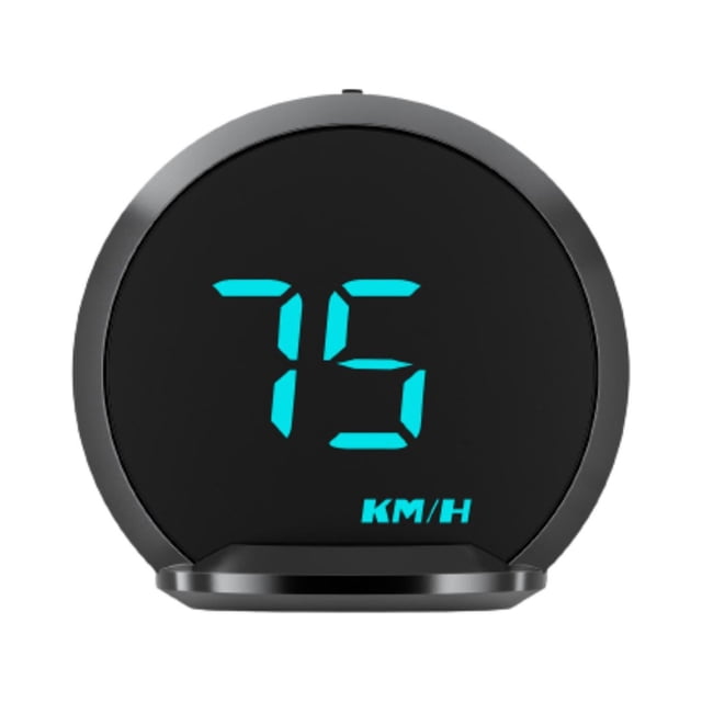 SIYTUAU Car Gps Head Up Display Tachometer Digital Clock Hd Projection Hud Monitor For Vehicle Speed Fuel Info In Black Plastic Universal Fit black
