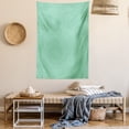 thumbnail image 2 of Abstract Tapestry, Basic Flower Shapes in Natural Summer Colors Retro Garden Print, Wall Hanging for Bedroom Living Room Dorm Decor, 60W X 80L Inches, Sea Green Pale Yellow, by Ambesonne, 2 of 5