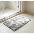 thumbnail image 4 of Indoor Modern Area Rug for Living Room Bedroom Home Decor - Super Soft Faux Fur Rectangular Floor Mat with Non-Slip Backing, Machine Washable, 15.75in × 23.62in, 4 of 4