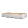 thumbnail image 1 of Ameriwood Home Twin Platform Bed with Drawers, Ivory Oak, 1 of 9