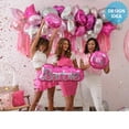 thumbnail image 2 of 18 inch Barbie Foil Mylar Balloon - Party Supplies Decorations, 2 of 2