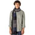thumbnail image 3 of Spasso Checked Reversible Scarf, 3 of 3