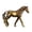 3, variant on YIGSECU Handcrafted Metal Horse Statue Miniature Art Sculpture For Outdoor Display