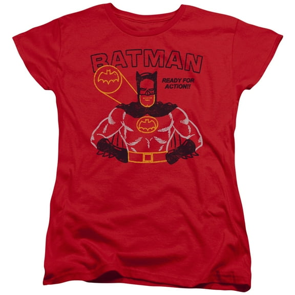 Batman - Ready For Action - Women's Short Sleeve Shirt - Small
