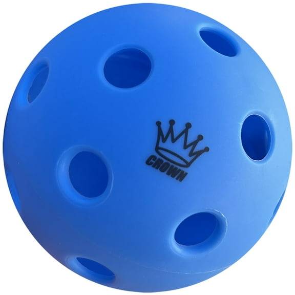 CROWN PICKLEBALL - High-Performance INDOOR Pickleballs (3-PACK BLUEBERRY)
