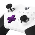 thumbnail image 3 of Metal Replacement Thumbsticks for Xbox Elite Controller Series 2 Core, Component Pack Includes 4 Swap Magnetic Joysticks, 4 Paddles, 1 Standard D-Pads, Accessories Parts for Xbox One Elite 2(Purple), 3 of 8