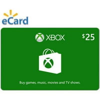 Xbox $25 Gift Card, Microsoft, [Digital Download]